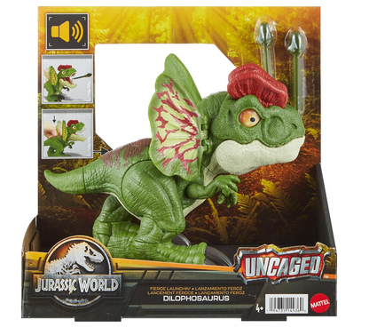 Jurassic World Uncaged Dilophosaurus – Tir et sons - vue 2