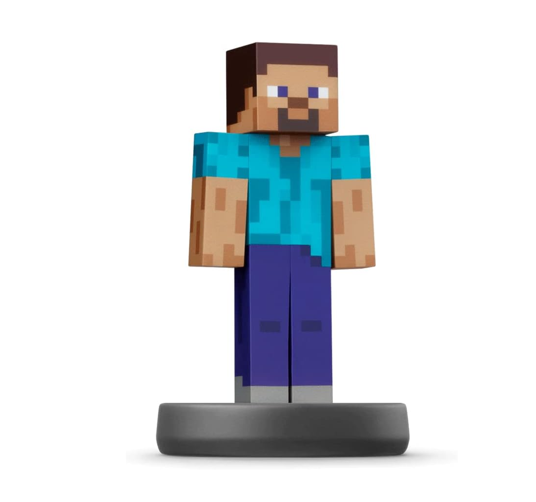 Nintendo Amiibo Steve & Alex – Collection Super Smash Bros. – Figurines officielles