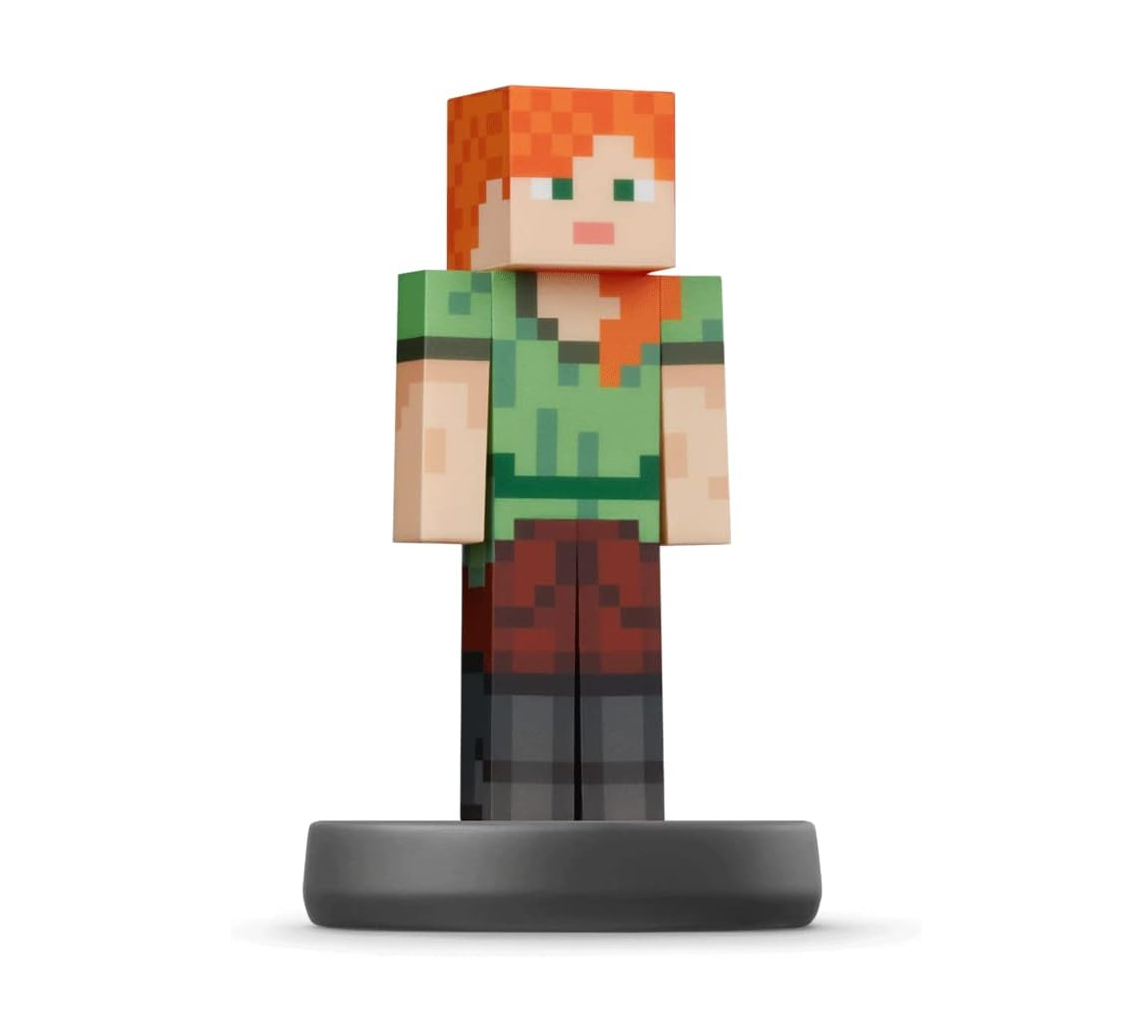 Nintendo Amiibo Steve & Alex – Collection Super Smash Bros. – Figurines officielles