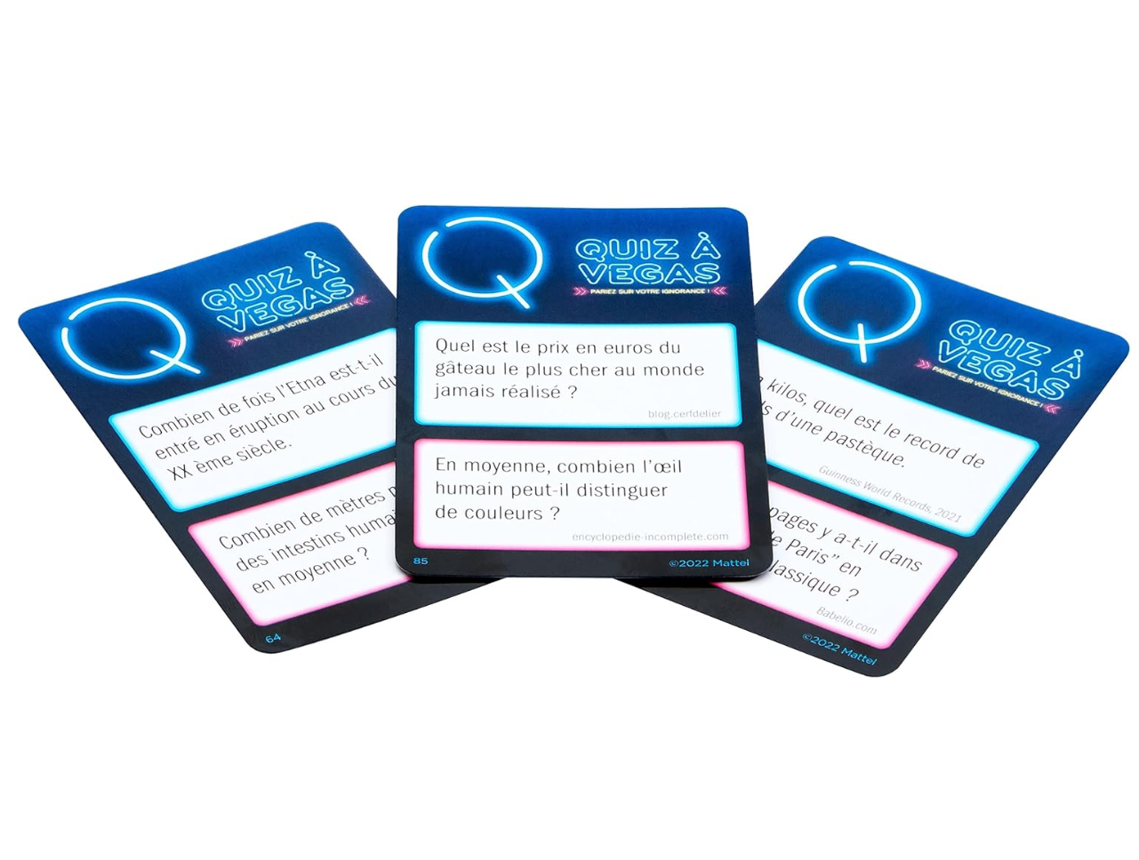 Mattel Games – Quiz à Vegas – Jeu de culture générale et de pari – Version française dès 13 ans