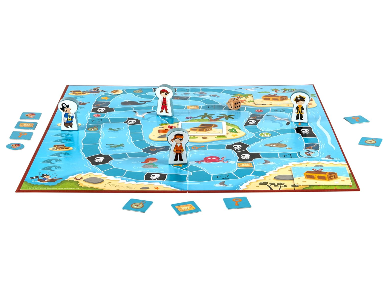 Zoé Yatéka – Rêve de Trésor – Jeu de parcours et stratégie semi-coopératif dès 5 ans