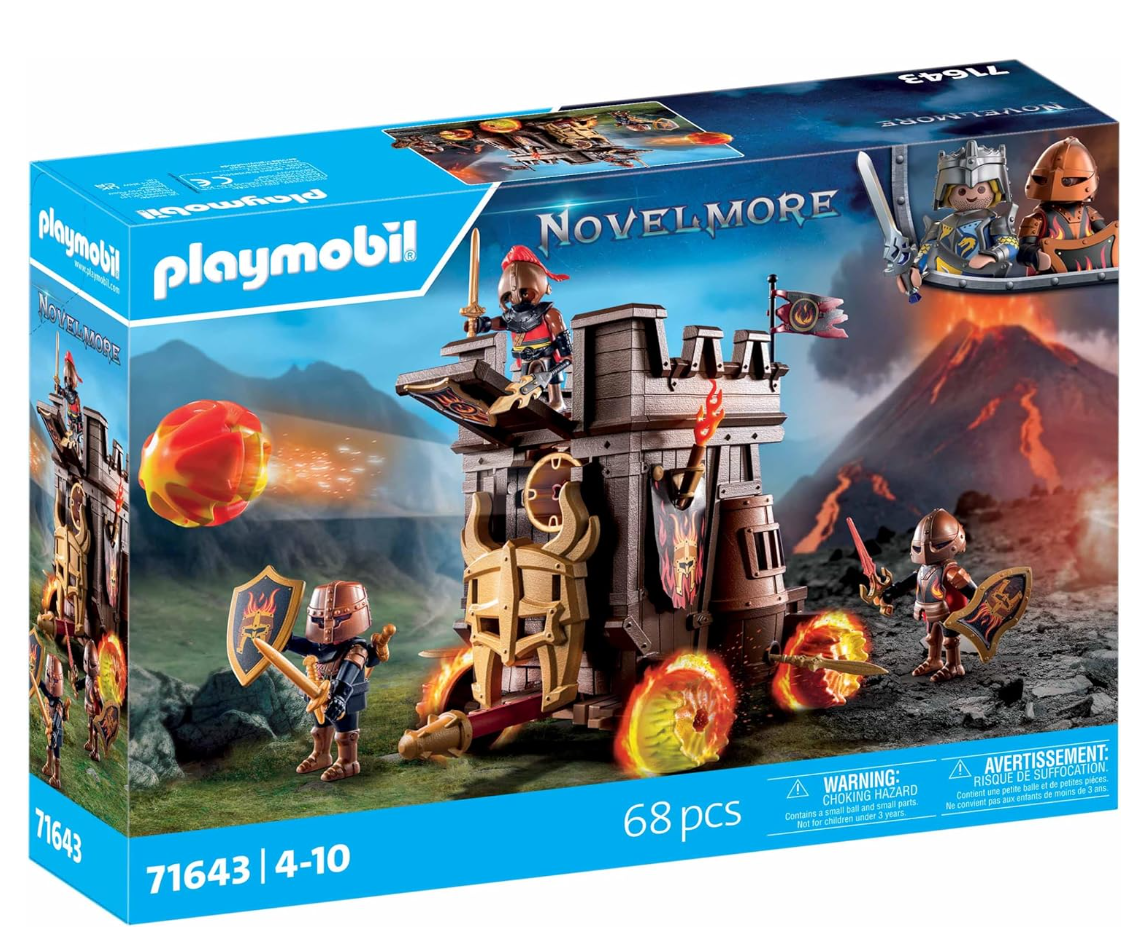 Playmobil 71643 – Char de Combat avec Canon à Feu – Novelmore Burnham Raiders – Dès 4 ans
