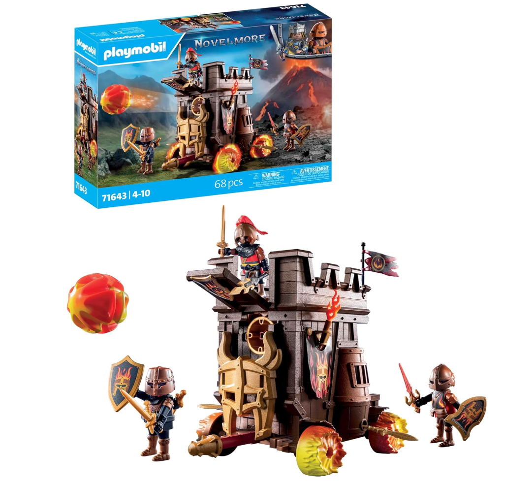 Playmobil 71643 – Char de Combat avec Canon à Feu – Novelmore Burnham Raiders – Dès 4 ans