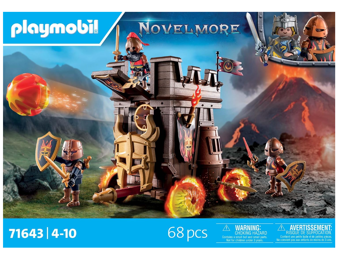 Playmobil 71643 – Char de Combat avec Canon à Feu – Novelmore Burnham Raiders – Dès 4 ans