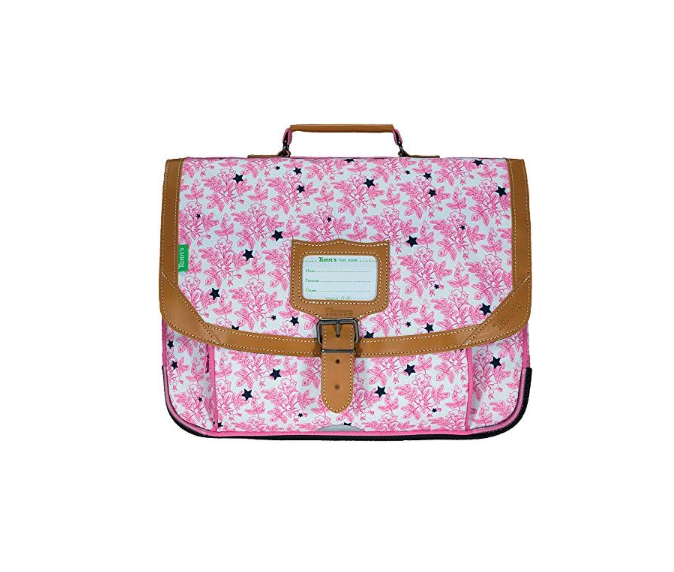 Cartable Tann’s Les Fantaisies Camélia 38 cm – Cartable écolier fille assorti et écoresponsable