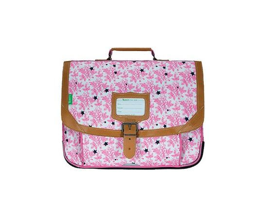 Cartable Tann’s Les Fantaisies Camélia 38 cm – Cartable écolier fille assorti et écoresponsable