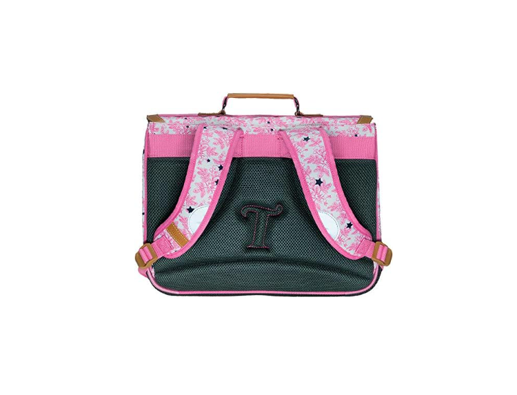 Cartable Tann’s Les Fantaisies Camélia 38 cm – Cartable écolier fille assorti et écoresponsable