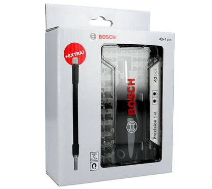 Bosch Coffret 43 Embouts Tournevis Précision + Rallonge - vue 2