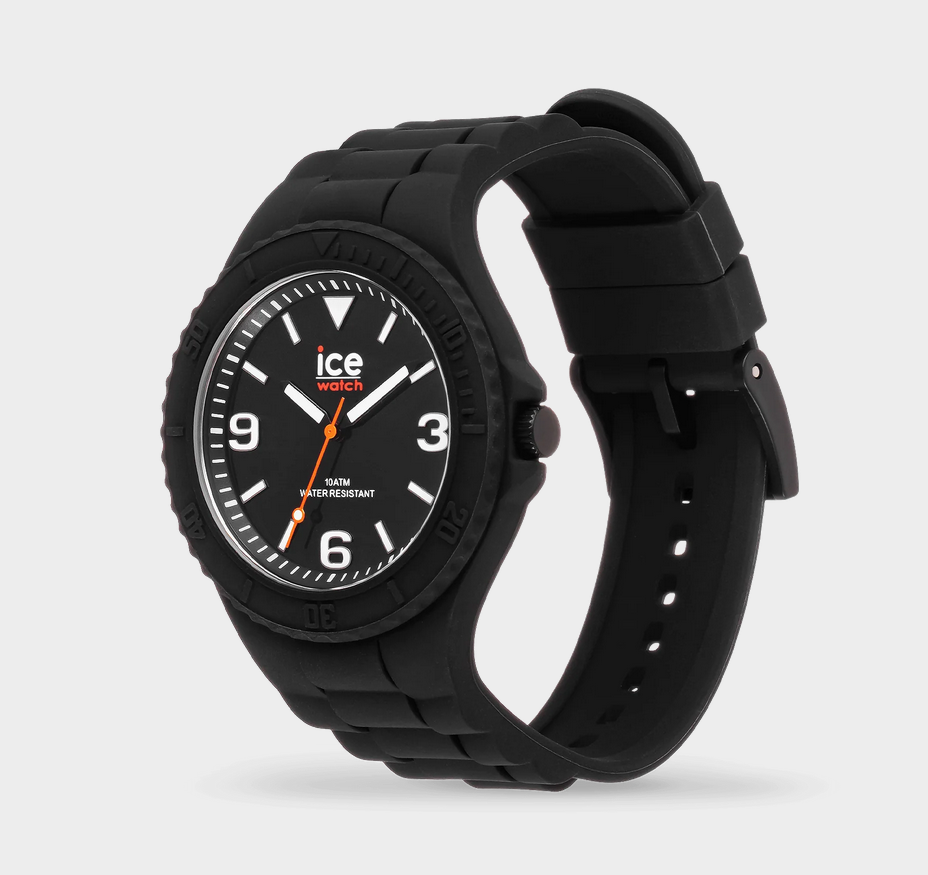 ICE-WATCH – Montre homme Ice Generation Black avec bracelet en silicone – Taille Large (019874)