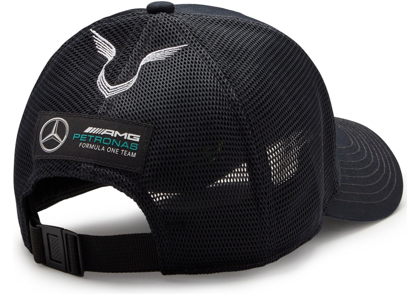 Mercedes AMG Petronas F1 – Casquette Officielle Lewis Hamilton Trucker – Noir – Taille Unique