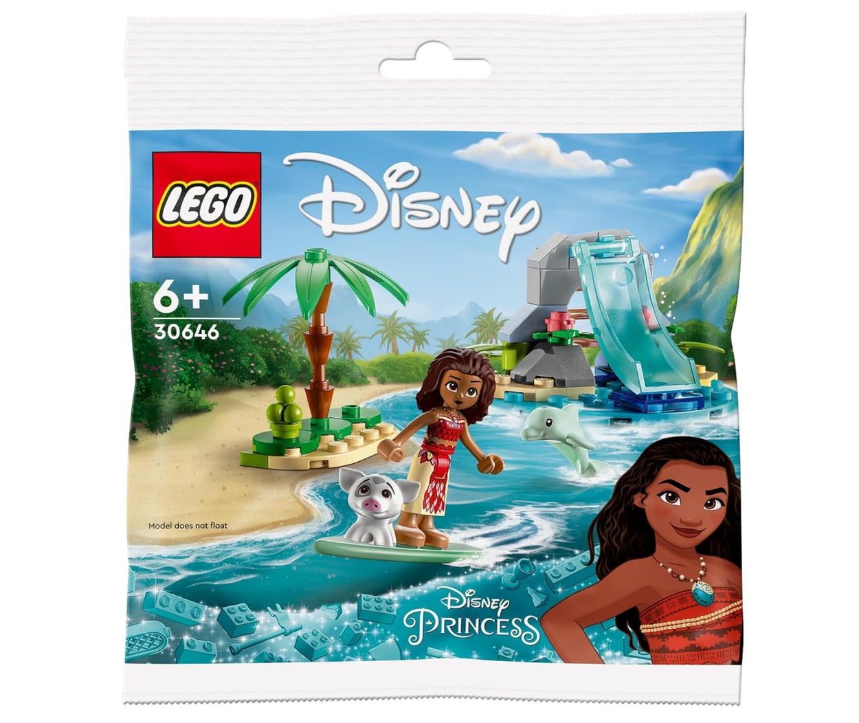 LEGO Disney Princess – La Baie des Dauphins de Vaiana (30646) – Mini Set de Construction Enfant
