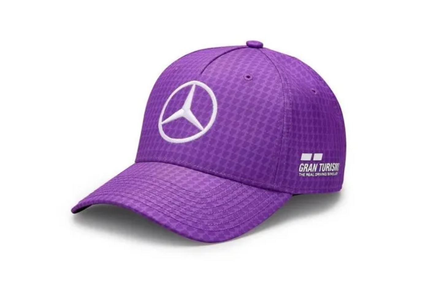 Mercedes AMG Petronas F1 – Casquette Officielle Lewis Hamilton 2023 – Violet – Taille Unique