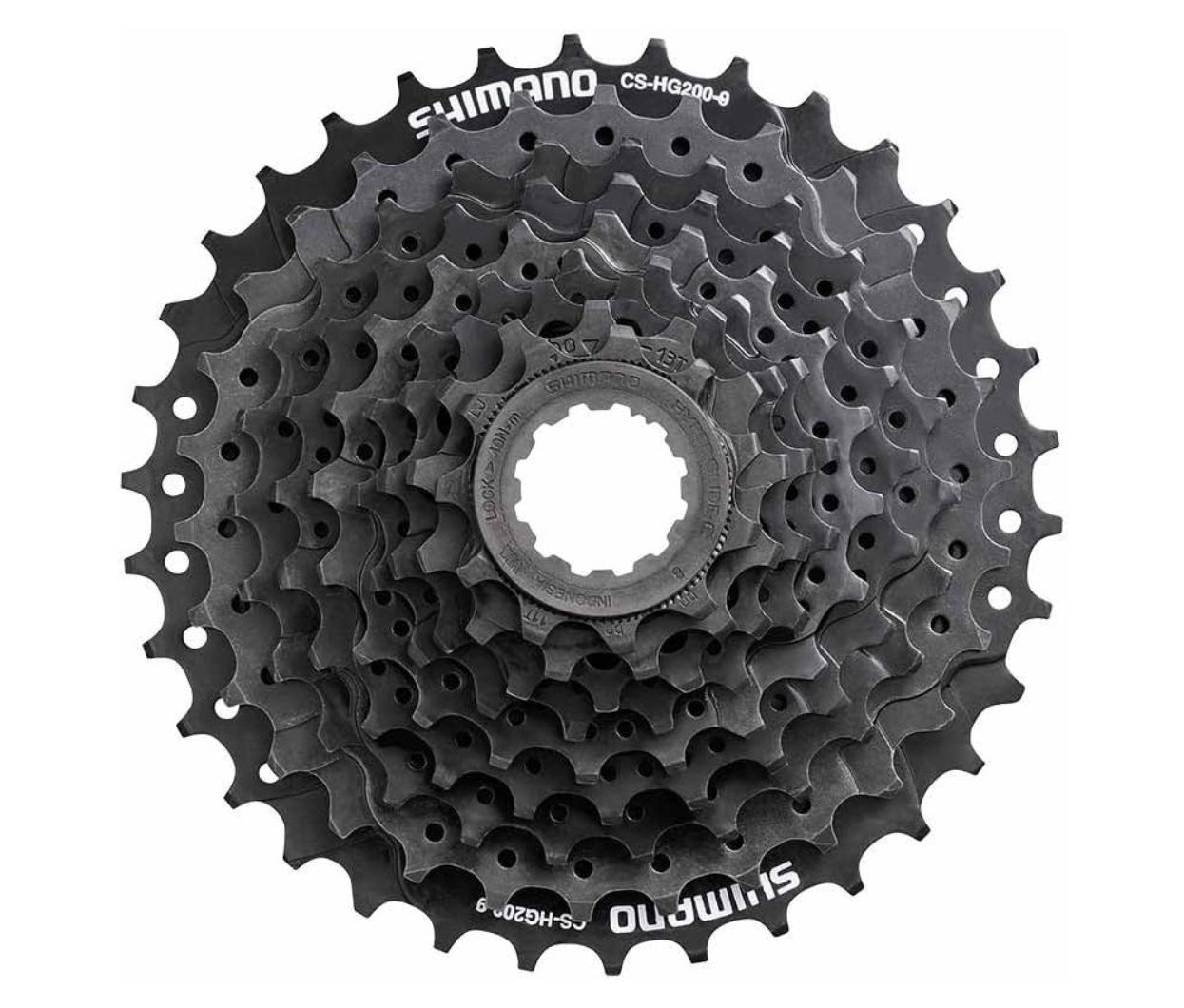 Shimano CS-HG200 – Cassette 9 vitesses 11-32T – Transmission vélo VTT/VTC