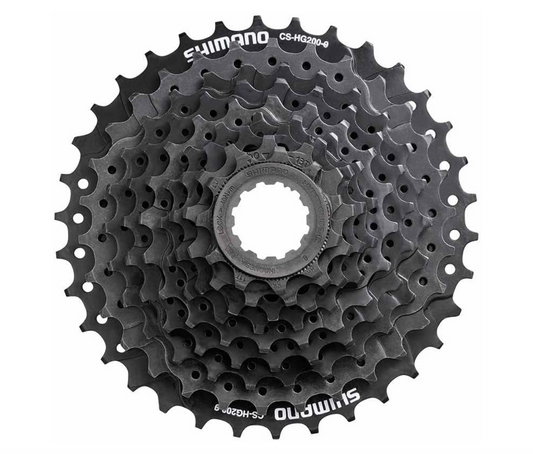 Shimano CS-HG200 – Cassette 9 vitesses 11-32T – Transmission vélo VTT/VTC