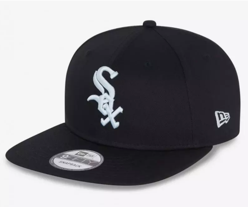 New Era Chicago White Sox MLB Essentials – Casquette 9Fifty Snapback Noire – Taille M/L
