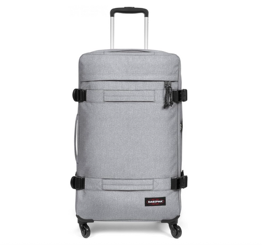 Eastpak Transit’r 4M – Valise à roulettes taille M – Couleur Gris Sunday