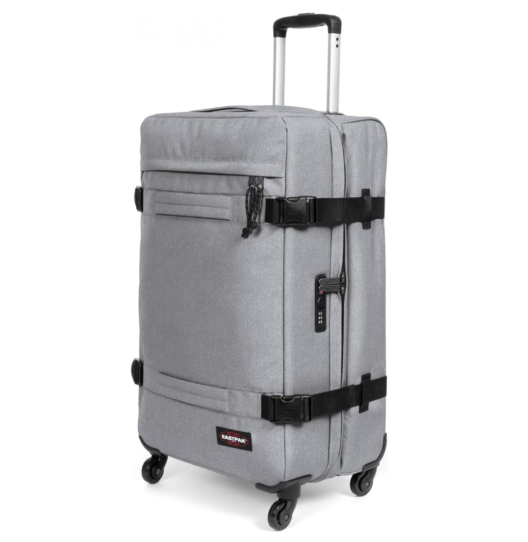 Eastpak Transit’r 4M – Valise à roulettes taille M – Couleur Gris Sunday