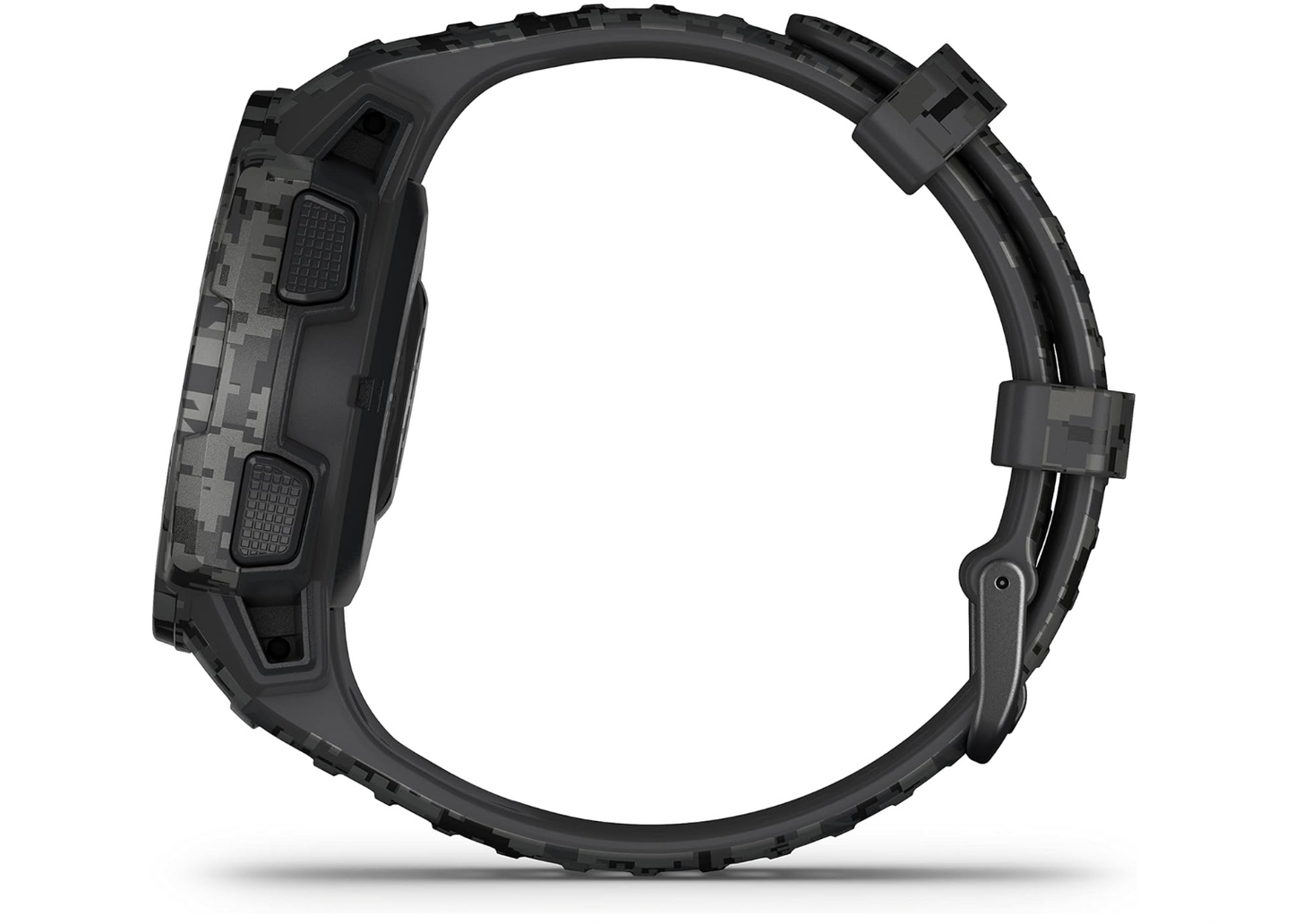 Garmin Instinct Solar Camo Edition – Montre GPS robuste à énergie solaire – Noir