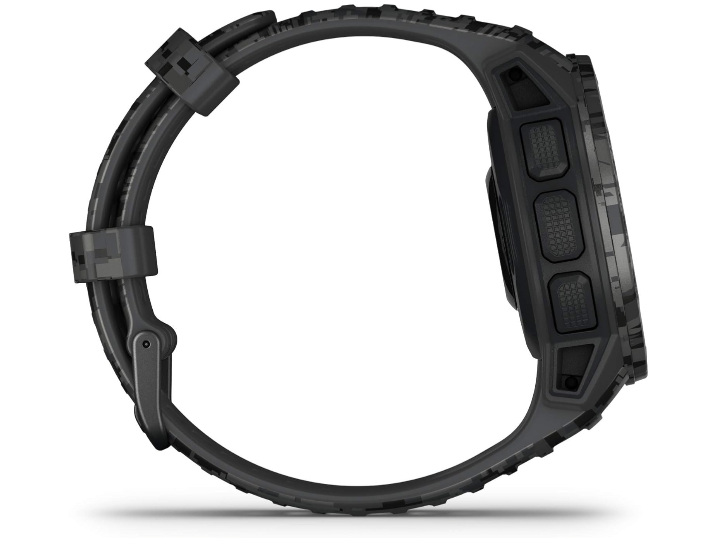 Garmin Instinct Solar Camo Edition – Montre GPS robuste à énergie solaire – Noir