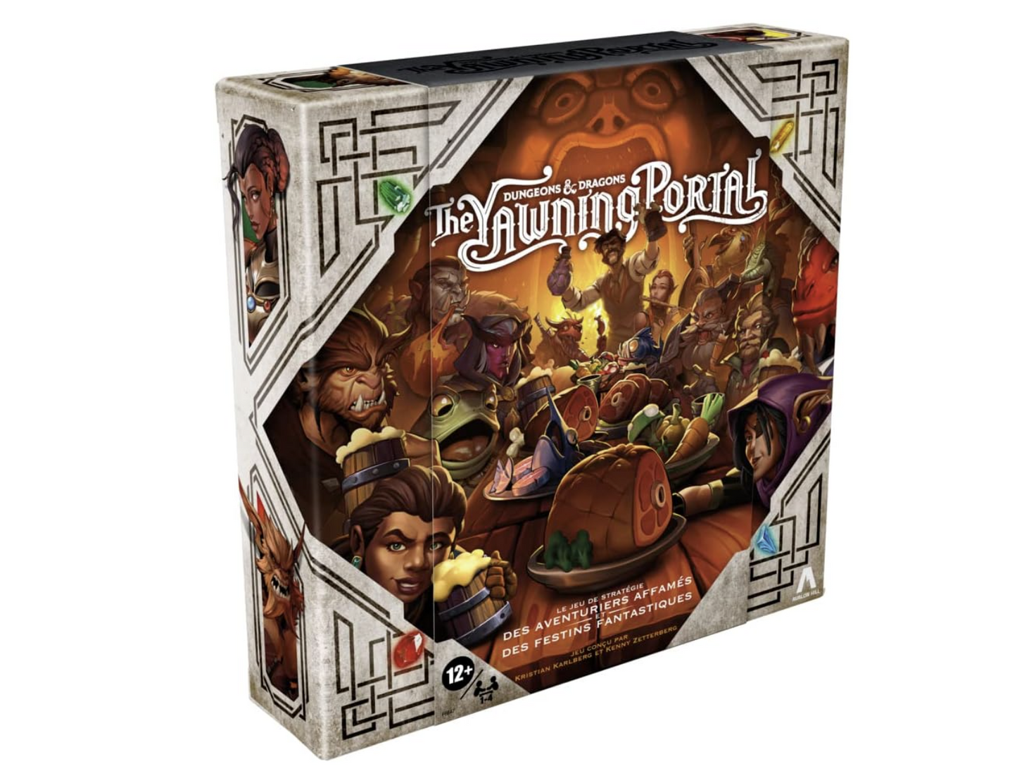 Dungeons & Dragons: The Yawning Portal – Jeu de stratégie et de plateau D&D pour 1 à 4 joueurs – Famille et fans de fantasy