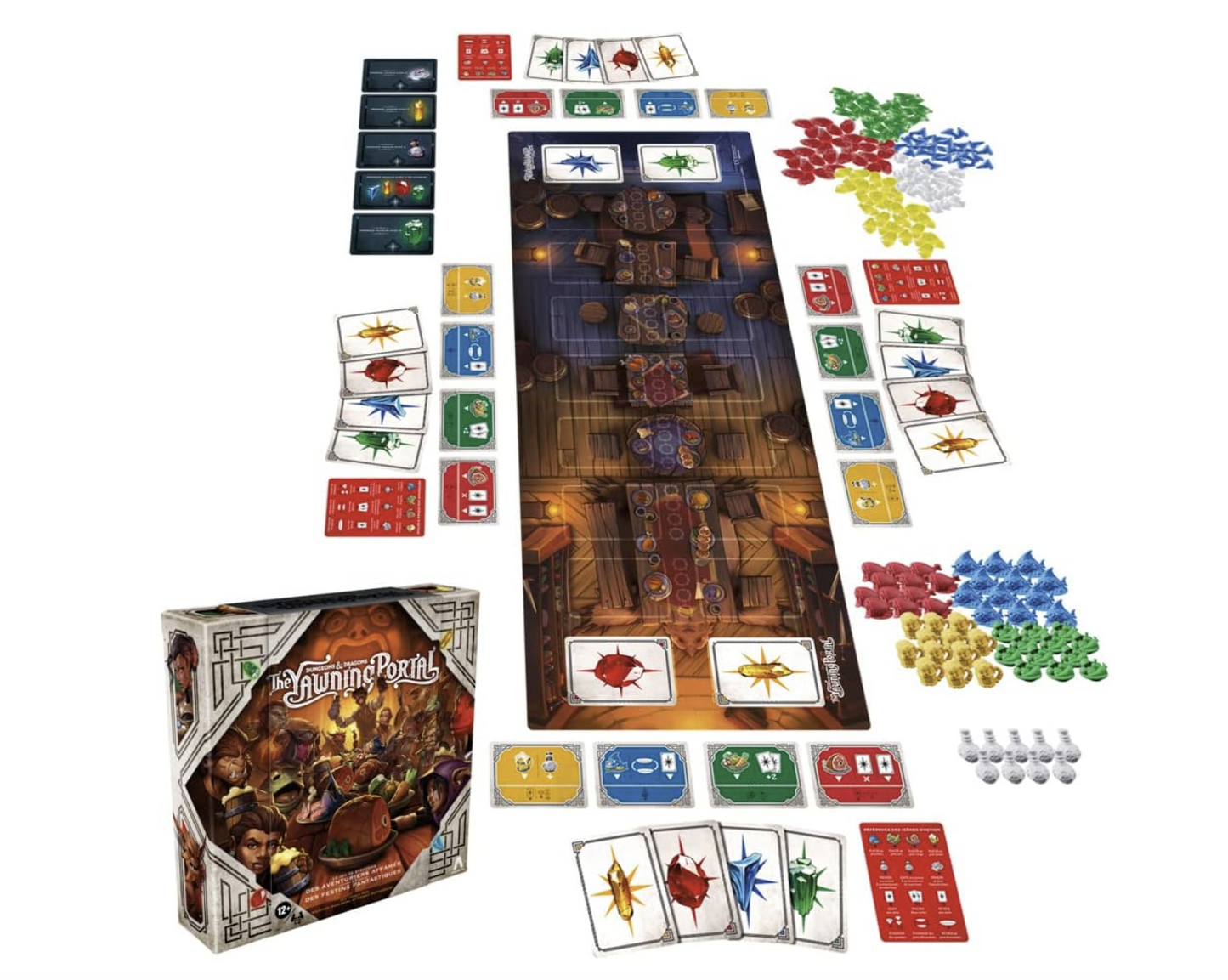 Dungeons & Dragons: The Yawning Portal – Jeu de stratégie et de plateau D&D pour 1 à 4 joueurs – Famille et fans de fantasy