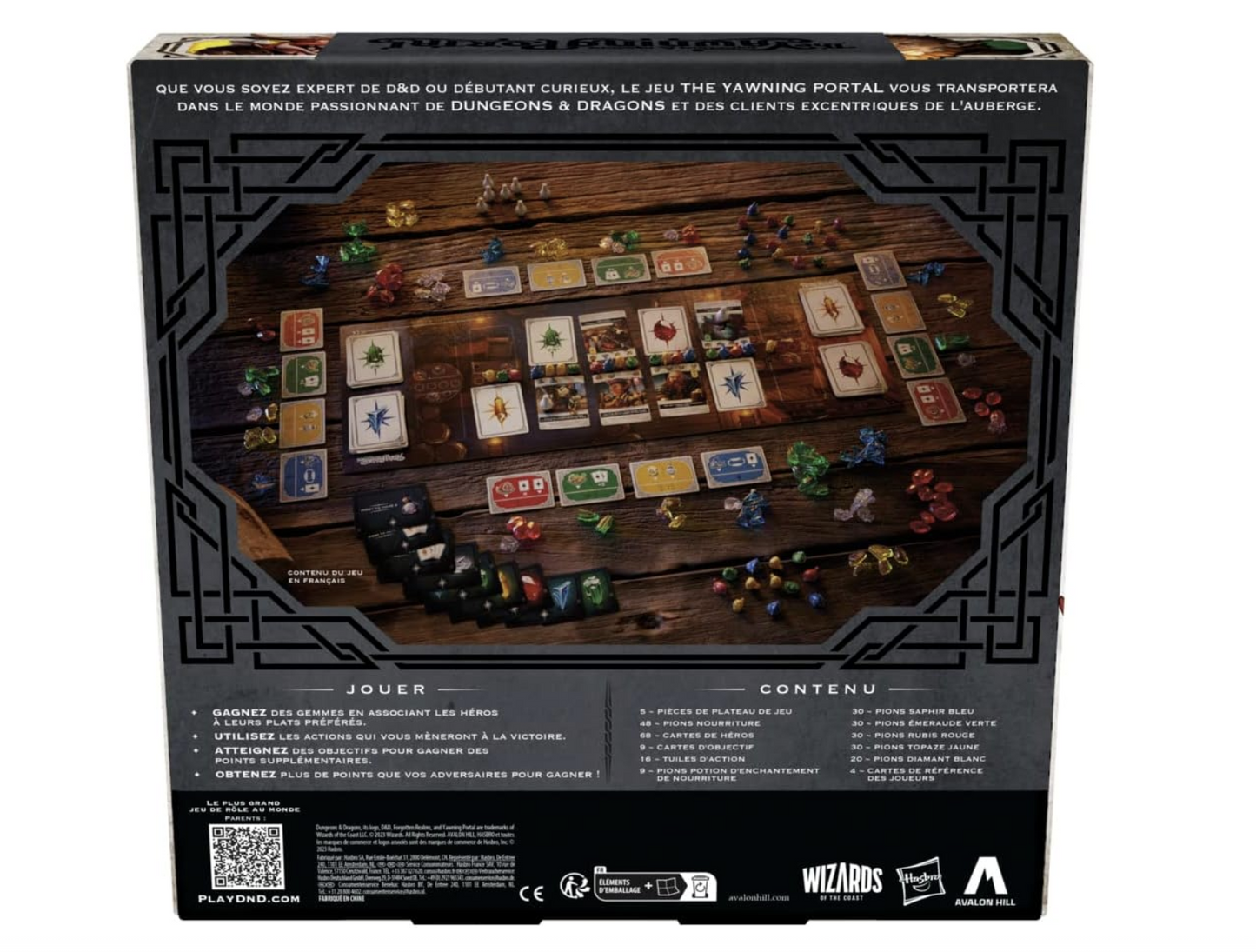 Dungeons & Dragons: The Yawning Portal – Jeu de stratégie et de plateau D&D pour 1 à 4 joueurs – Famille et fans de fantasy