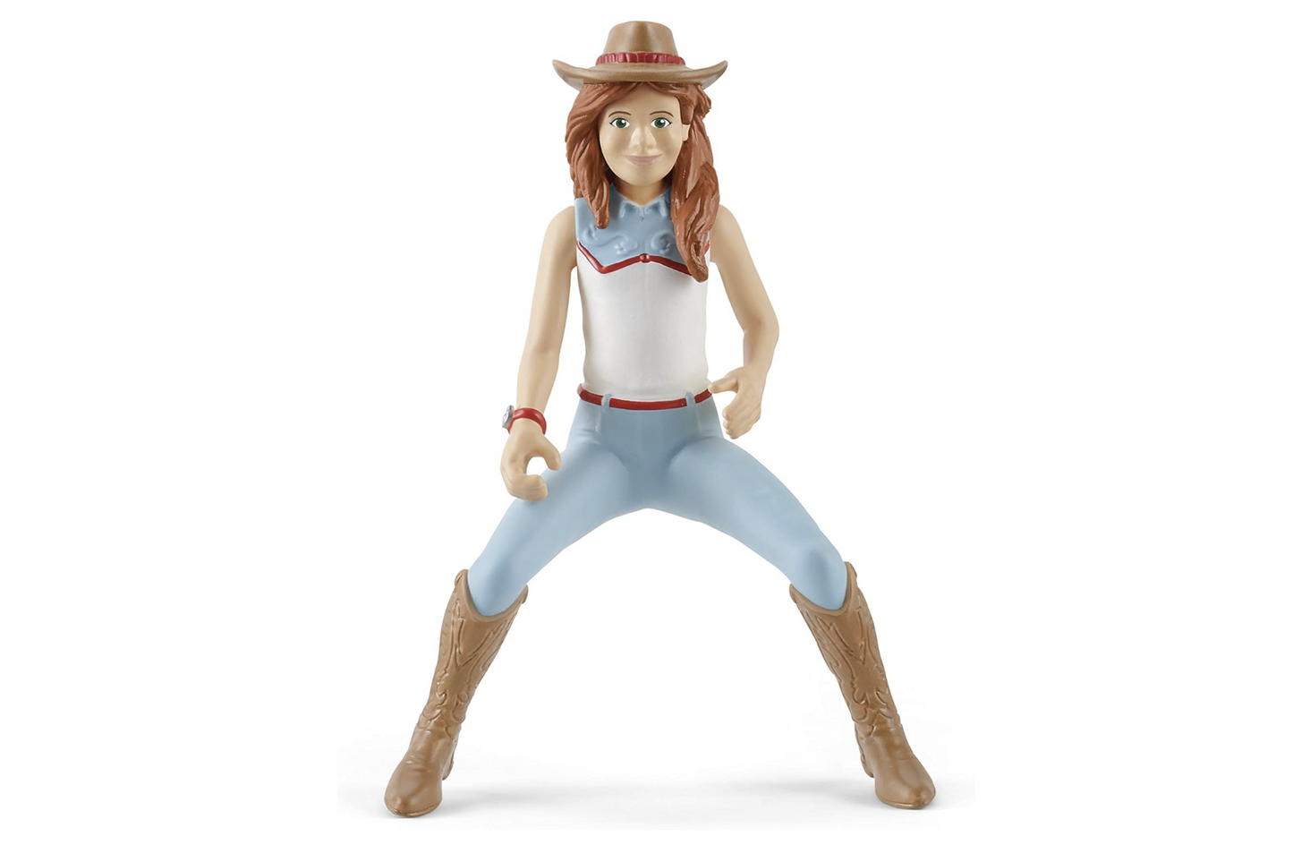 Schleich Horse Club 42441 – Cheval de course d’Hannah et set rodéo – Figurines et accessoires dès 5 ans