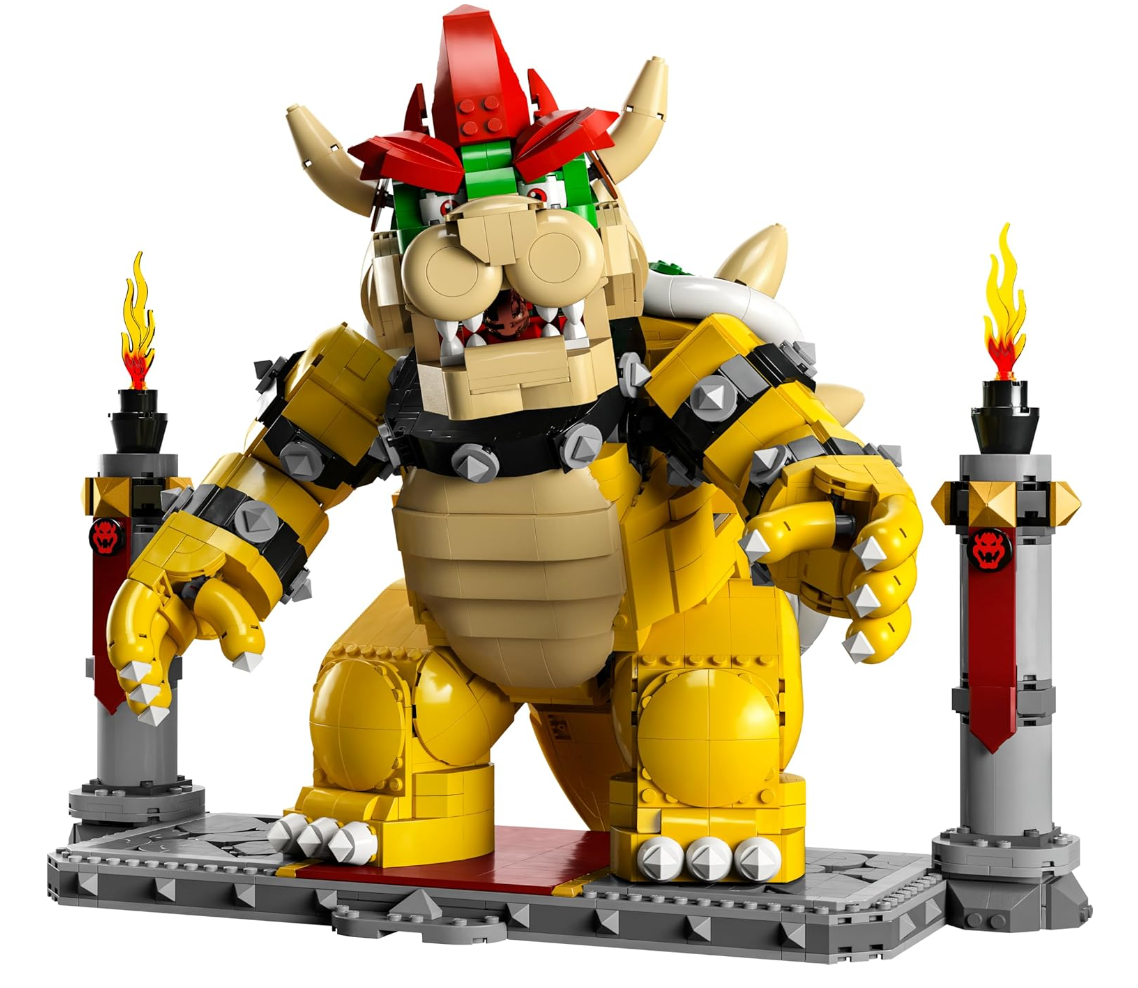 LEGO Super Mario 71411 – Le Puissant Bowser – Figurine 3D à construire et à collectionner