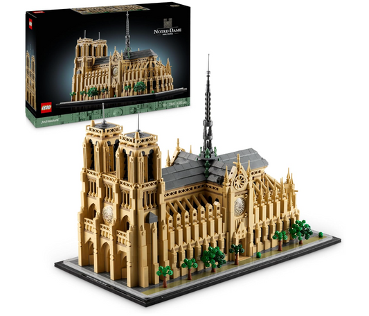 LEGO Architecture 21061 – Notre-Dame de Paris – Maquette à construire pour adultes et collectionneurs