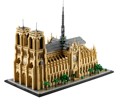 LEGO Architecture 21061 Notre-Dame de Paris – Maquette adulte - vue 4