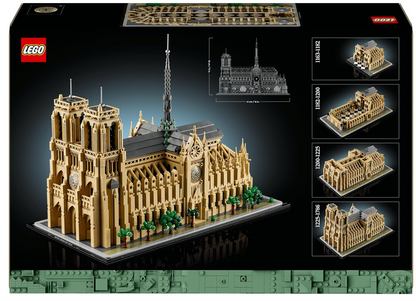 LEGO Architecture 21061 Notre-Dame de Paris – Maquette adulte - vue 3