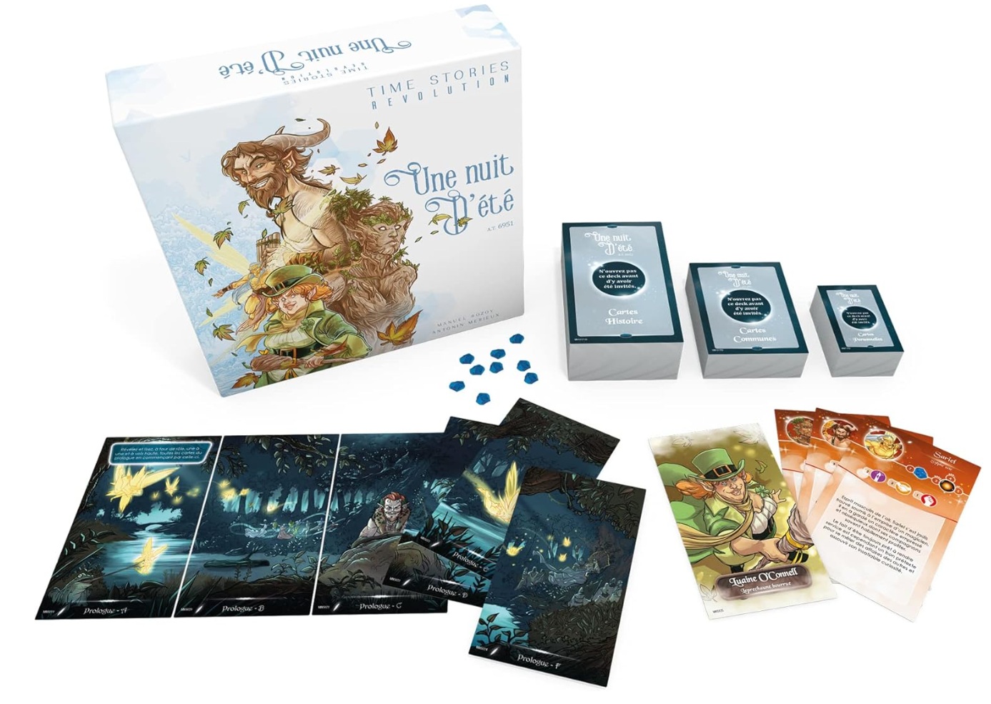 Asmodee – Time Stories Revolution : Une Nuit d’Été – Jeu narratif et coopératif pour 1 à 4 joueurs dès 12 ans