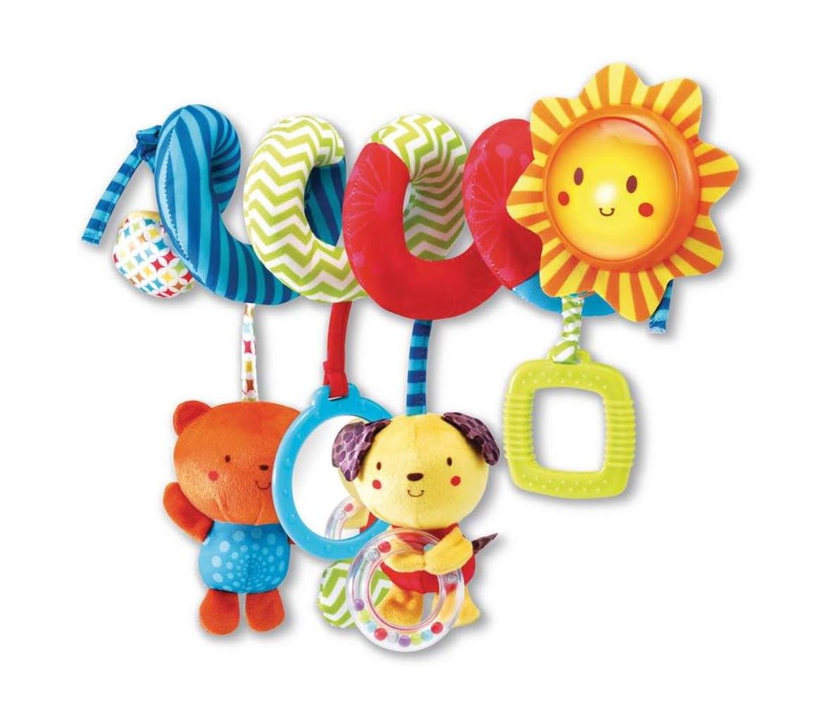 VTech – Spirale Musicale des P’tits Copains – Jouet interactif pour poussette et siège auto (version française)