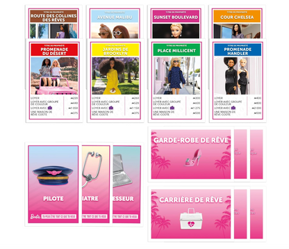 Monopoly Barbie Édition – Jeu société famille dès 8 ans - vue 3