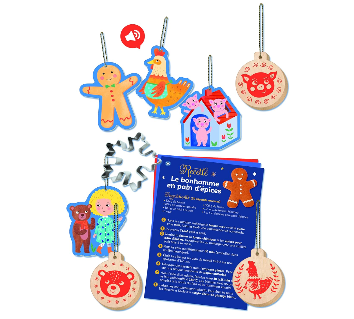 NATHAN Calendrier de l’Avent des Contes – Activités et histoires à partager en famille – Dès 3 ans