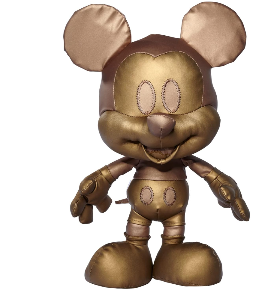 Simba – Disney Mickey Mouse Bronze Édition Avril – Peluche Collector 35 cm – Édition Limitée Amazon
