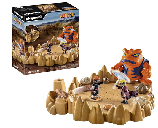 Playmobil 70667 – Naruto vs. Pain – Set de combat inspiré de l’anime culte