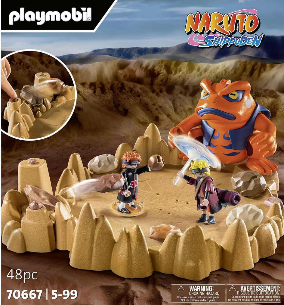 Playmobil 70667 – Naruto vs. Pain – Set de combat inspiré de l’anime culte