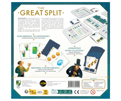 The Great Split Iello – Jeu société stratégique 2-7 joueurs - vue 2