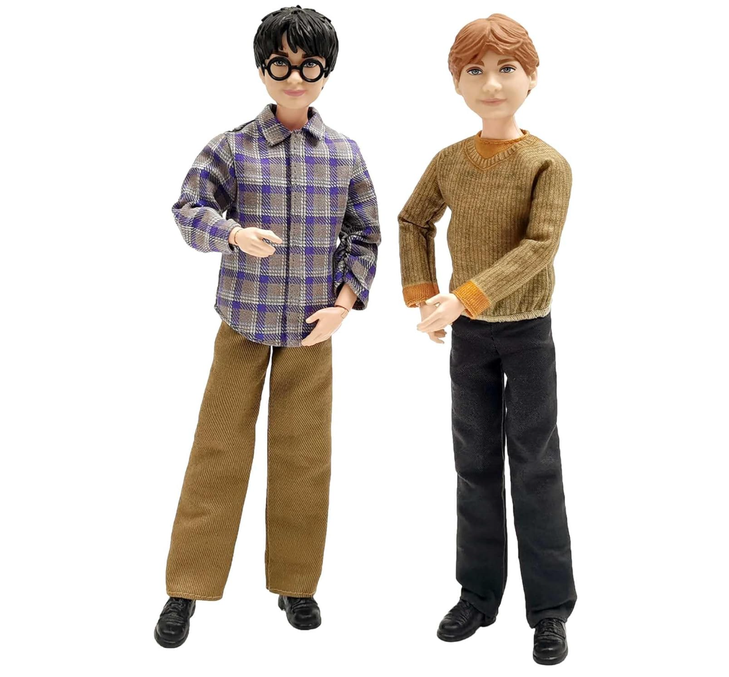 Harry Potter – Coffret L’Aventure en Voiture Volante – Poupées Harry & Ron Weasley + Ford Anglia