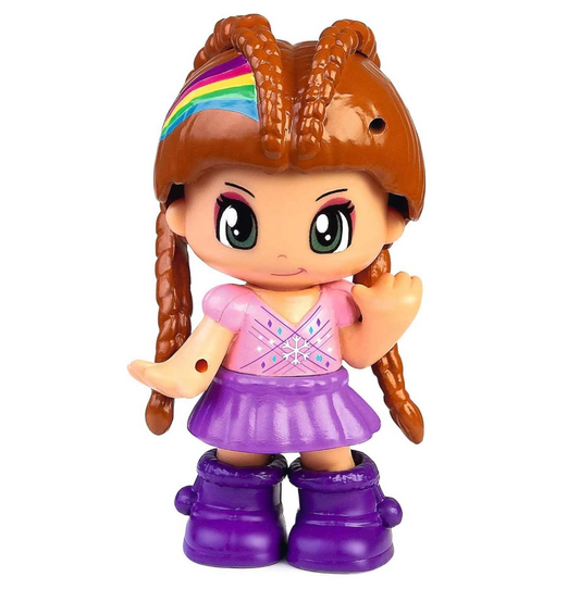 Pinypon – Iris Surprise – Coffret Personnage Principal avec Accessoires et Mini-Figure