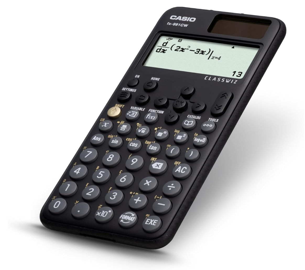 Casio FX-991CW (Modèle 2024) – Calculatrice scientifique 540 fonctions – Produit comme neuf reconditionné (emballage d’origine ouvert) (Copie)