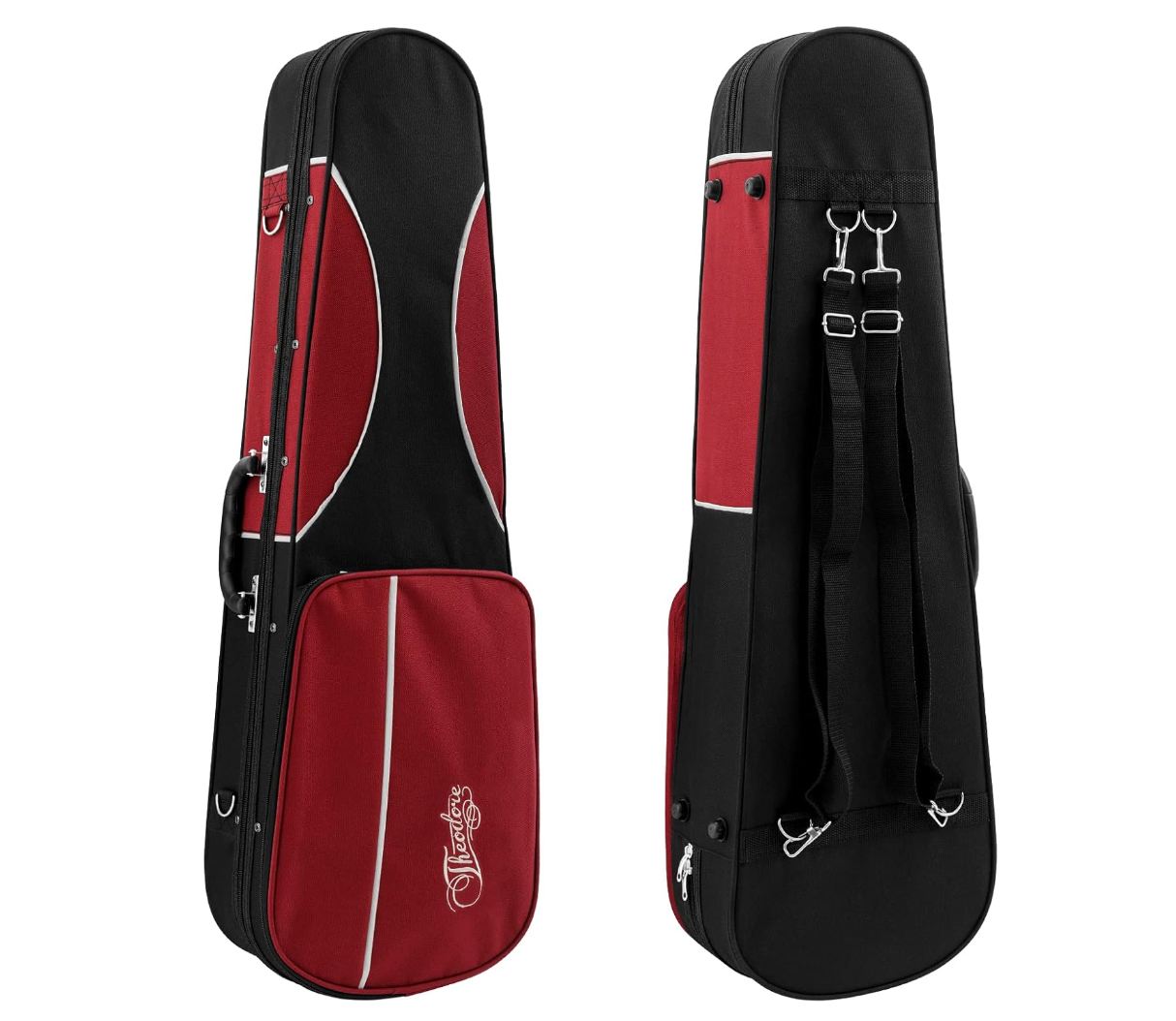 Theodore VLN16-1/2 – Violon demi-taille pour enfants avec étui, archet et colophane – Produit reconditionné comme neuf