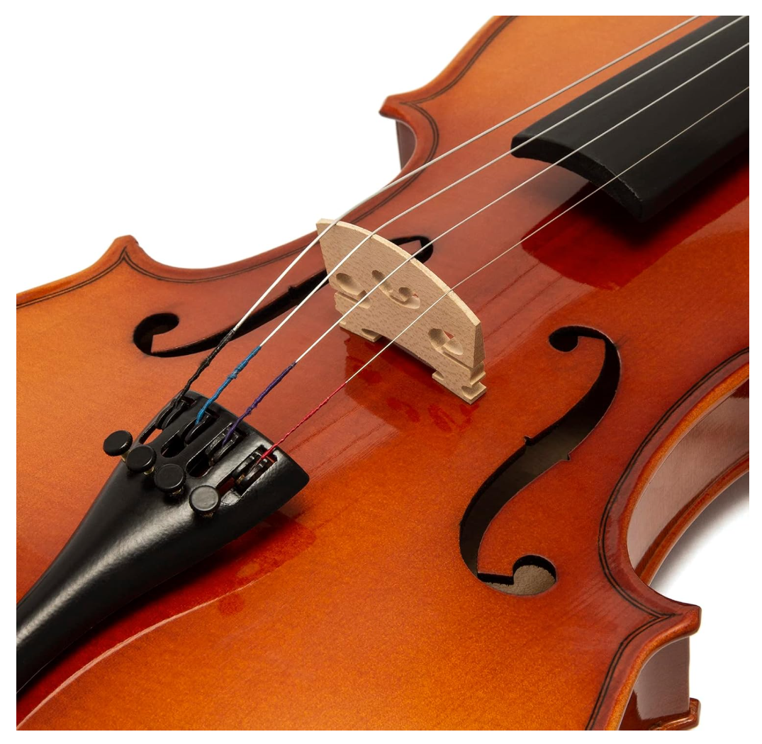 Theodore VLN16-1/2 – Violon demi-taille pour enfants avec étui, archet et colophane – Produit reconditionné comme neuf