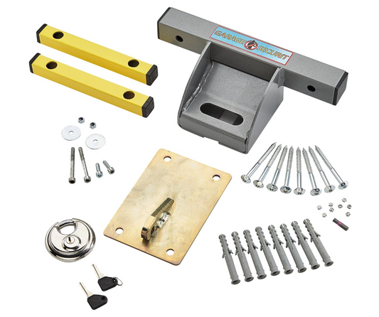 Lifebox Mottez LBXA082Q – Antivol avec ancrage pour porte de garage – Sécurité renforcée