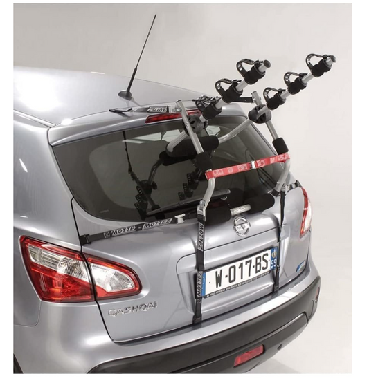 Mottez A025PMON – Porte-vélos mural 3 vélos – Support en acier gris robuste