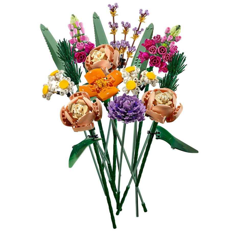 LEGO Botanicals – Bouquet de Fleurs 10280 – Set de fleurs artificielles à construire – Décoration intérieure design