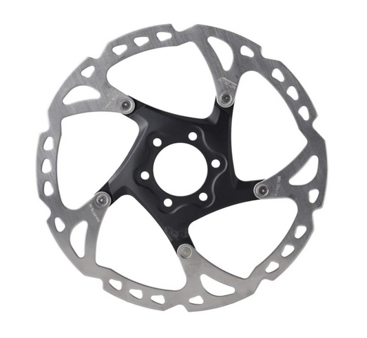 Shimano SM-RT76 – Disque de frein 180 mm 6 trous – Compatible plaquettes métal/résine – Acier inoxydable