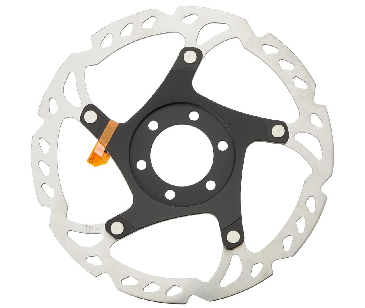 Shimano SM-RT76 – Disque de frein Deore XT 160 mm – 6 trous – Acier inoxydable argent