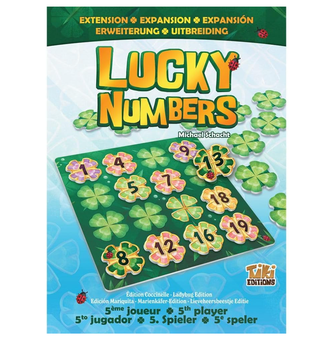 Lucky Numbers – Extension 5ᵉ joueur – Jeu de société stratégique